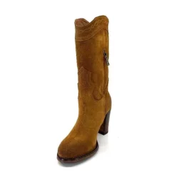 Fantaisie|Santiags<king Bottines Santiags 8212 Daim Camel