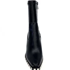 Rock|Santiags<noa harmon Bottines Santiags 9095 Yvette Cuir Noir