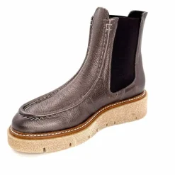 Basic|Bottines<Week End Bottines 26250 Cuir Métal Bronze