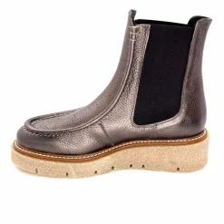 Basic|Bottines<Week End Bottines 26250 Cuir Métal Bronze