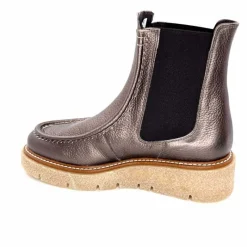 Basic|Bottines<Week End Bottines 26250 Cuir Métal Bronze