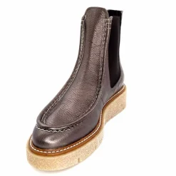 Basic|Bottines<Week End Bottines 26250 Cuir Métal Bronze