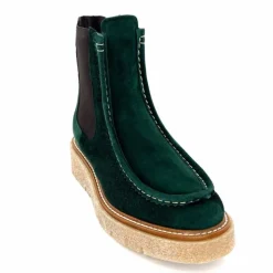 Masculin|Bottines<Week End Bottines 26250 Daim Vert