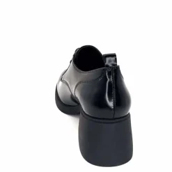 Talon|Elégant<marcha / m.moustafa Derbies à Talon Ivoire Snj 2003 Cuir Glacé Noir