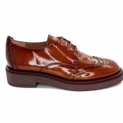 Masculin|Lacets<Hispanitas Derbies Hi 243519 Brookly Cuir Vernis Marron