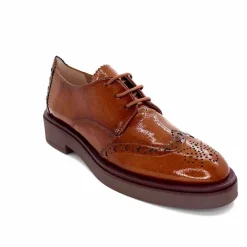 Masculin|Lacets<Hispanitas Derbies Hi 243519 Brookly Cuir Vernis Marron