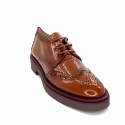 Masculin|Lacets<Hispanitas Derbies Hi 243519 Brookly Cuir Vernis Marron