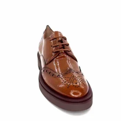 Masculin|Lacets<Hispanitas Derbies Hi 243519 Brookly Cuir Vernis Marron