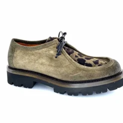 Masculin|Animalier<Ivoire0156 Derbies Ivoire 3225 Carrie Daim Kaki