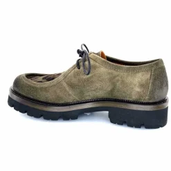 Masculin|Animalier<Ivoire0156 Derbies Ivoire 3225 Carrie Daim Kaki