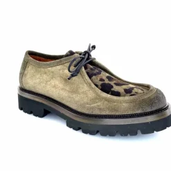 Masculin|Animalier<Ivoire0156 Derbies Ivoire 3225 Carrie Daim Kaki