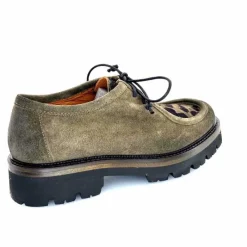 Masculin|Animalier<Ivoire0156 Derbies Ivoire 3225 Carrie Daim Kaki