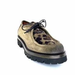 Masculin|Animalier<Ivoire0156 Derbies Ivoire 3225 Carrie Daim Kaki