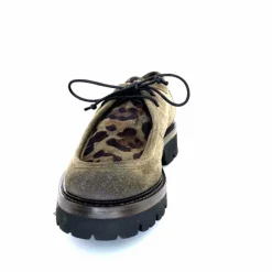 Masculin|Animalier<Ivoire0156 Derbies Ivoire 3225 Carrie Daim Kaki