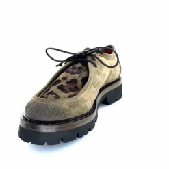 Masculin|Animalier<Ivoire0156 Derbies Ivoire 3225 Carrie Daim Kaki