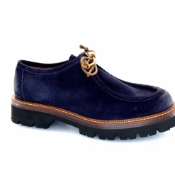 Masculin|Lacets<Ivoire0156 Derbies Ivoire 3225 Carrie Daim Bleu Marine