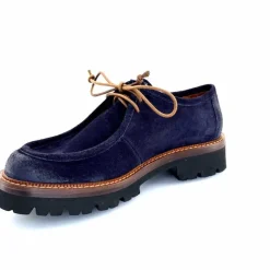 Masculin|Lacets<Ivoire0156 Derbies Ivoire 3225 Carrie Daim Bleu Marine
