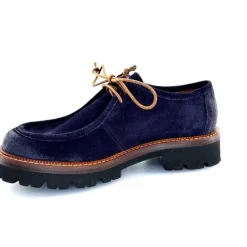 Masculin|Lacets<Ivoire0156 Derbies Ivoire 3225 Carrie Daim Bleu Marine