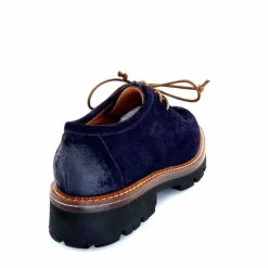 Masculin|Lacets<Ivoire0156 Derbies Ivoire 3225 Carrie Daim Bleu Marine