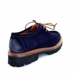 Masculin|Lacets<Ivoire0156 Derbies Ivoire 3225 Carrie Daim Bleu Marine