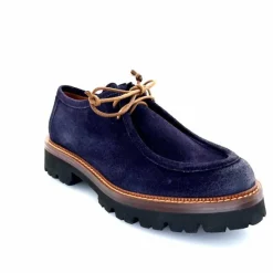 Masculin|Lacets<Ivoire0156 Derbies Ivoire 3225 Carrie Daim Bleu Marine