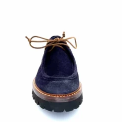 Masculin|Lacets<Ivoire0156 Derbies Ivoire 3225 Carrie Daim Bleu Marine