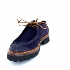 Masculin|Lacets<Ivoire0156 Derbies Ivoire 3225 Carrie Daim Bleu Marine
