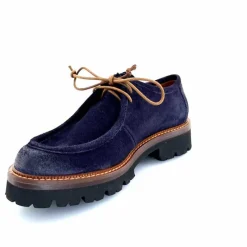 Masculin|Lacets<Ivoire0156 Derbies Ivoire 3225 Carrie Daim Bleu Marine