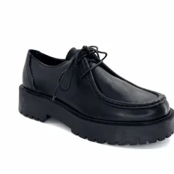 Masculin|Basic<Ivoire0351a Derbies Ivoire 7325225 Cuir Noir