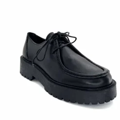 Masculin|Basic<Ivoire0351a Derbies Ivoire 7325225 Cuir Noir