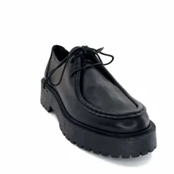 Masculin|Basic<Ivoire0351a Derbies Ivoire 7325225 Cuir Noir