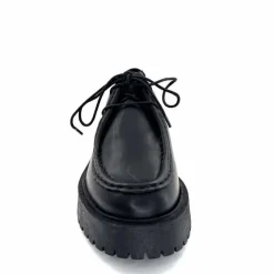 Masculin|Basic<Ivoire0351a Derbies Ivoire 7325225 Cuir Noir