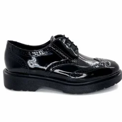 Masculin|Elégant<Ivoire0235a Derbies Ivoire 25900 Cuir Vernis Noir