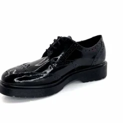 Masculin|Elégant<Ivoire0235a Derbies Ivoire 25900 Cuir Vernis Noir