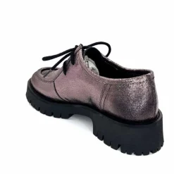 Masculin|Basic<We Do Derbies Ivoire 22313 Veau Velour Crack GrisMétal