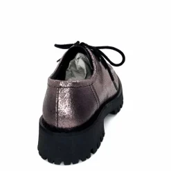 Masculin|Basic<We Do Derbies Ivoire 22313 Veau Velour Crack GrisMétal