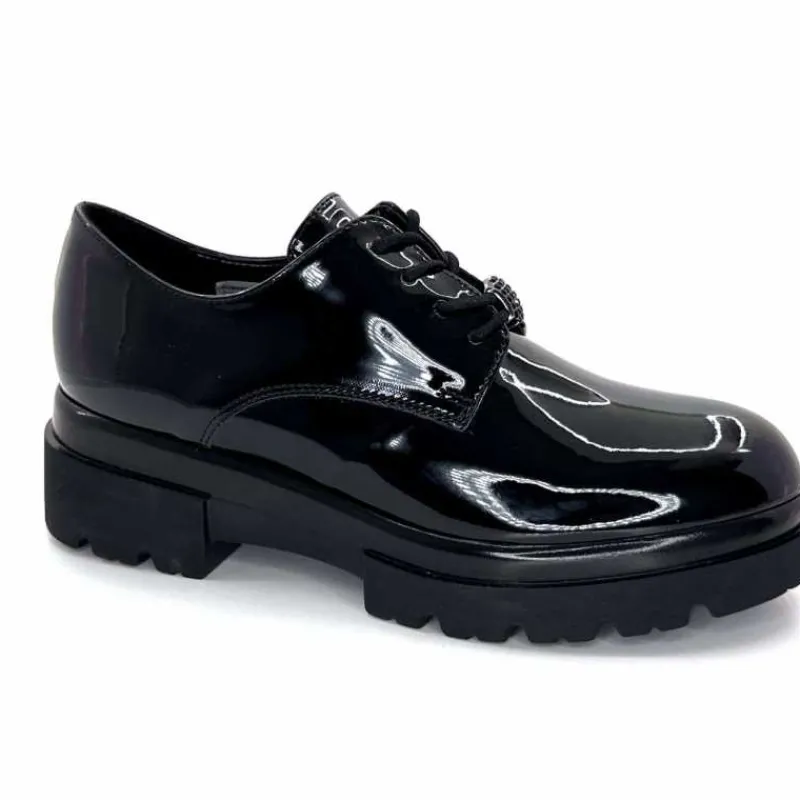 Basic|Lacets<Ivoire0130a Derbies Ivoire 2g5279 Vernis Noir
