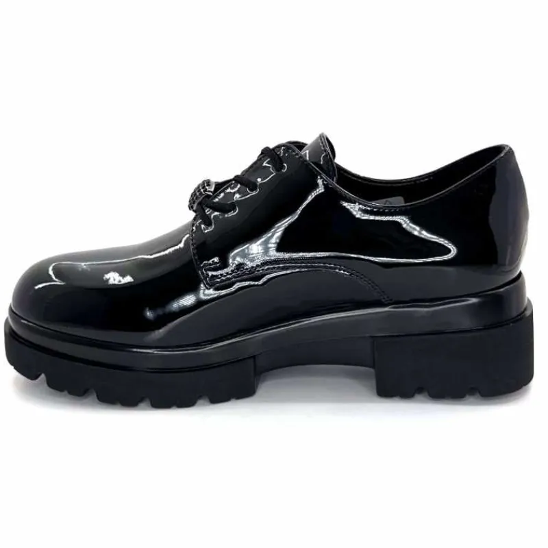 Basic|Lacets<Ivoire0130a Derbies Ivoire 2g5279 Vernis Noir