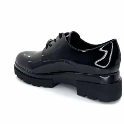 Basic|Lacets<Ivoire0130a Derbies Ivoire 2g5279 Vernis Noir