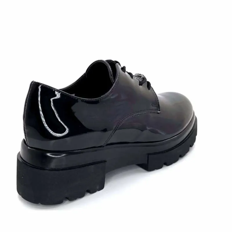 Basic|Lacets<Ivoire0130a Derbies Ivoire 2g5279 Vernis Noir