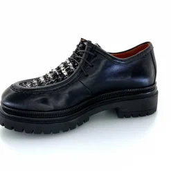 Masculin|Compensées & Plateformes<Mjus Derbies T60124 201 Cuir Noir