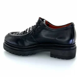 Masculin|Compensées & Plateformes<Mjus Derbies T60124 201 Cuir Noir