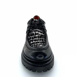 Masculin|Compensées & Plateformes<Mjus Derbies T60124 201 Cuir Noir