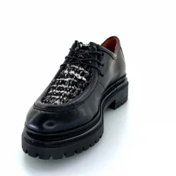 Masculin|Compensées & Plateformes<Mjus Derbies T60124 201 Cuir Noir