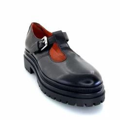 Masculin|Compensées & Plateformes<Mjus Derbies T60125 101 Cuir Noir