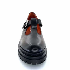 Masculin|Compensées & Plateformes<Mjus Derbies T60125 101 Cuir Noir