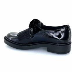 Elégant|Lacets<Myma Derbies 7819/00 Cuir Vernis Noir