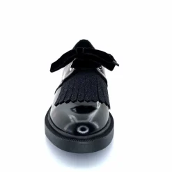 Elégant|Lacets<Myma Derbies 7819/00 Cuir Vernis Noir