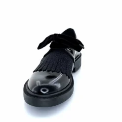 Elégant|Lacets<Myma Derbies 7819/00 Cuir Vernis Noir