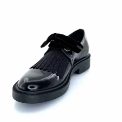 Elégant|Lacets<Myma Derbies 7819/00 Cuir Vernis Noir